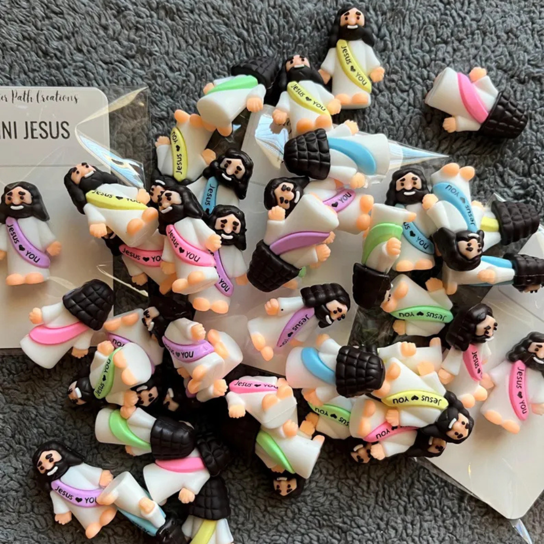 Mini Jesus Fe & Amor “Jesus Loves You” Figure