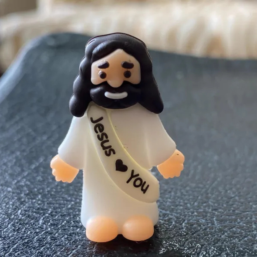 Mini Jesus Fe & Amor “Jesus Loves You” Figure