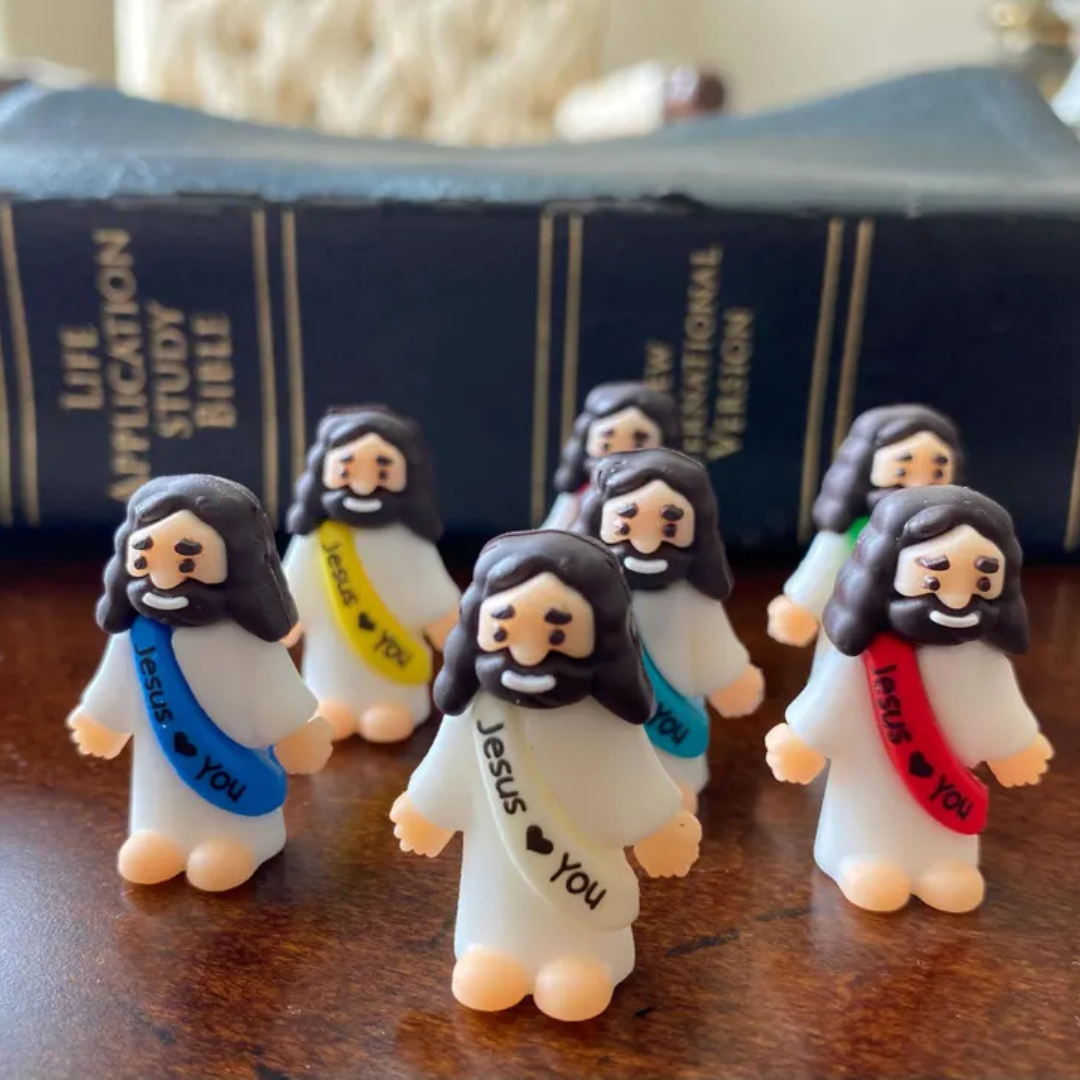 Mini Jesus Fe & Amor “Jesus Loves You” Figure